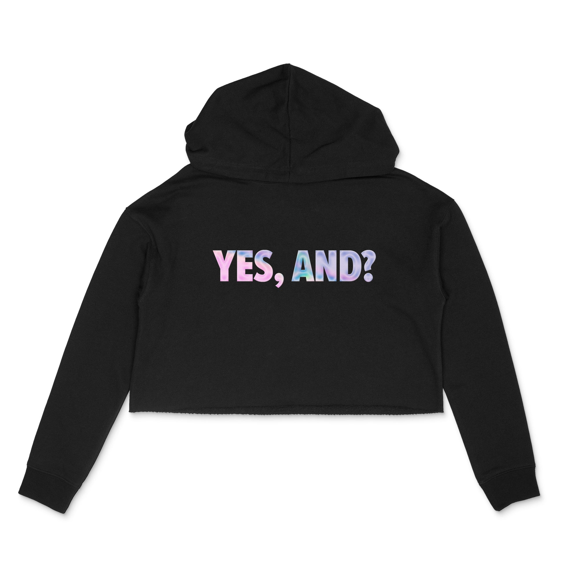 Use Your Words CUSTOM Message Cropped Hoodie